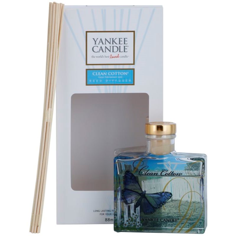 

Yankee Candle Clean Cotton aромадифузор з наповненням Signature