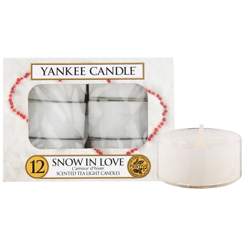 

Yankee Candle Snow in Love чайні свічки