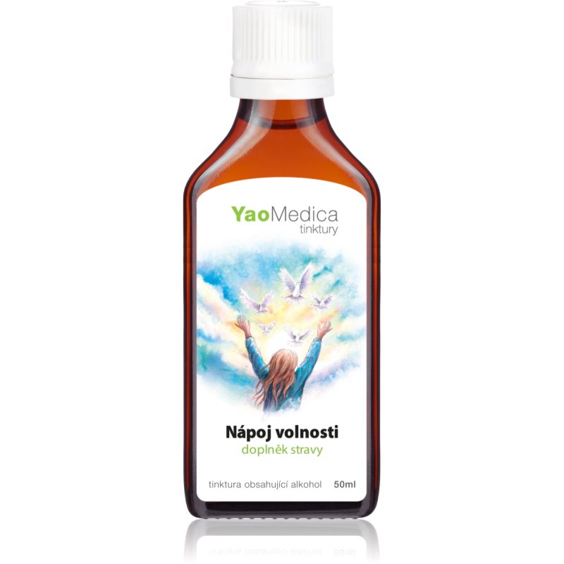 YaoMedica Nápoj volnosti bylinná tinktura pro duševní a fyzickou rovnováhu 50 ml