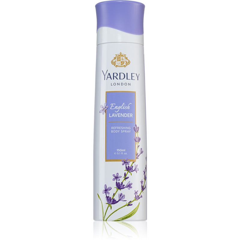 Yardley English Levander purškiamasis dezodorantas su kvapiosiomis medžiagomis 150 ml