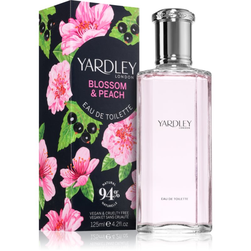 Yardley Blossom & Peach Eau de Toilette für Damen 125 ml