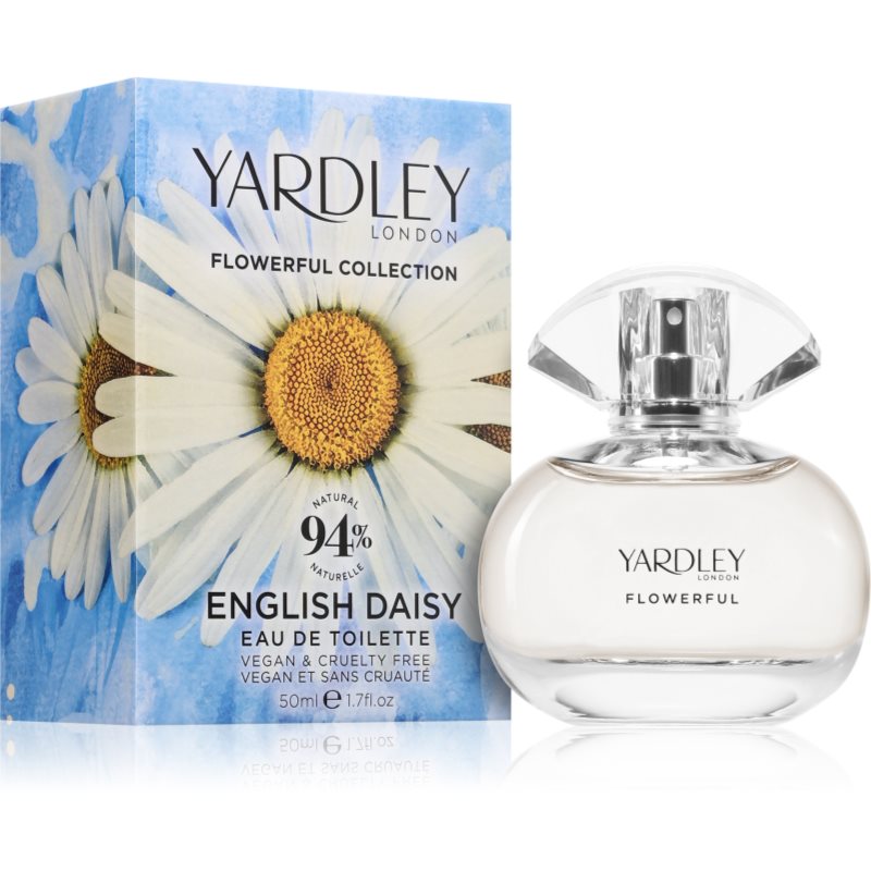 Yardley Flowerful English Daisy Eau de Toilette für Damen 50 ml