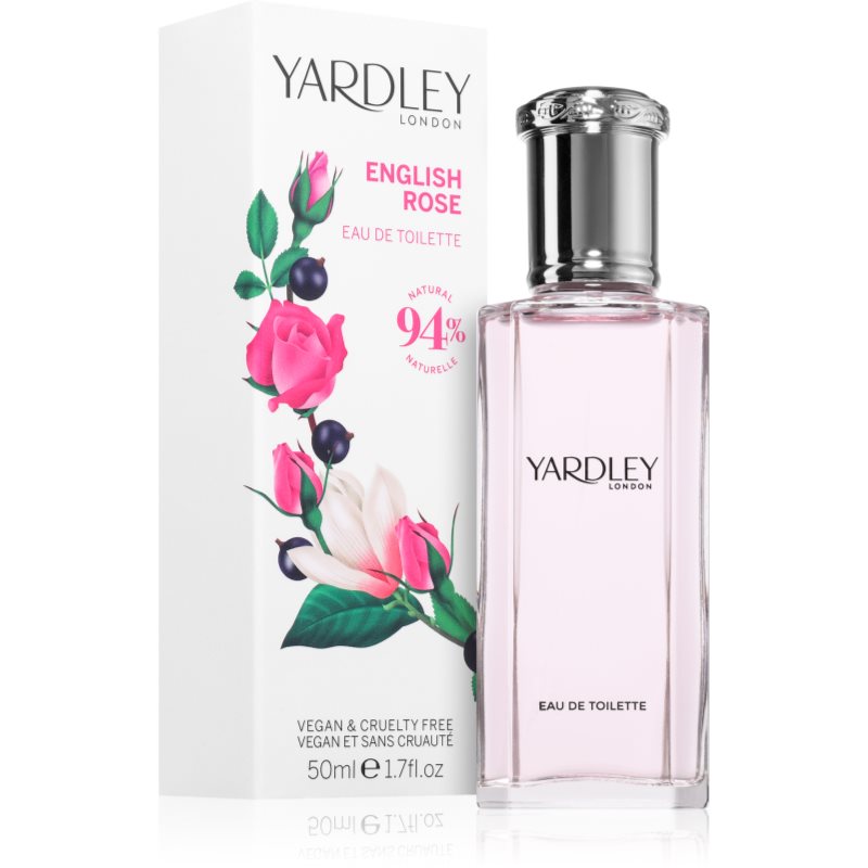 Yardley English Rose eau de toilette for women 50 ml