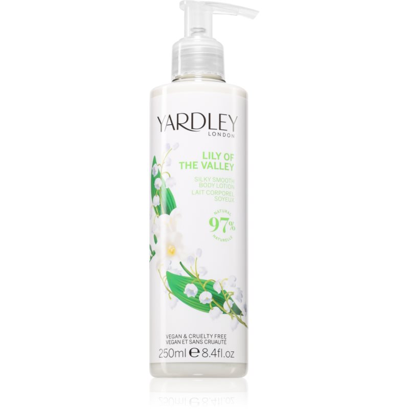 Yardley Lily Of The Valley pehmentävä vartalomaito 250 ml