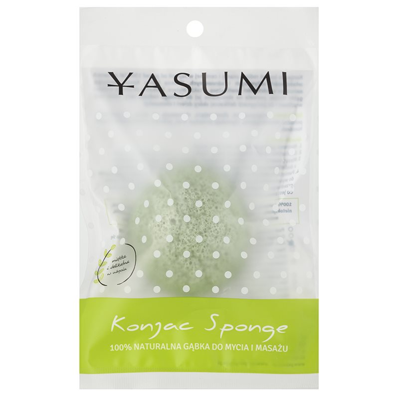 

Yasumi Konjak Aloe Vera м'який спонж для сухої та чутливої шкіри розмір S