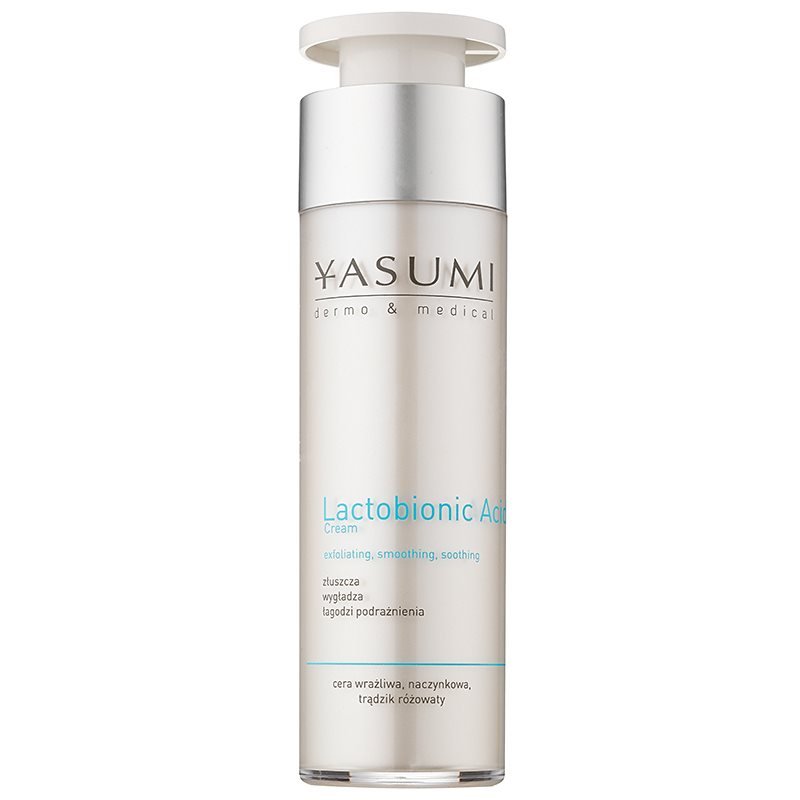 

Yasumi Dermo&Medical Lactobionic Acid крем для обличчя для чутливої шкіри схильної до почервонінь