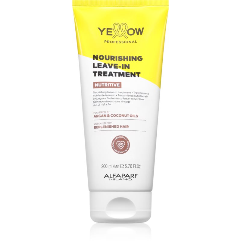 Yellow Professional Nutritive Nourising Leave-in Treatment bezoplachová péče pro suché a křehké vlasy 200 ml