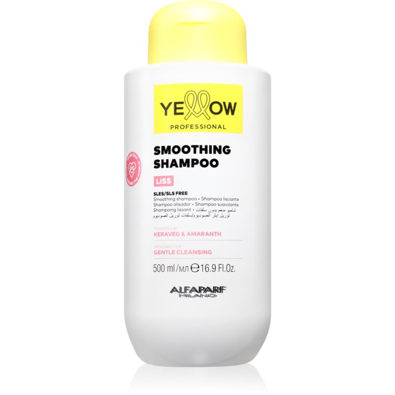 Yellow Professional Liss Smoothing Shampoo šampon pro uhlazení a hydrataci vlasů 500 ml