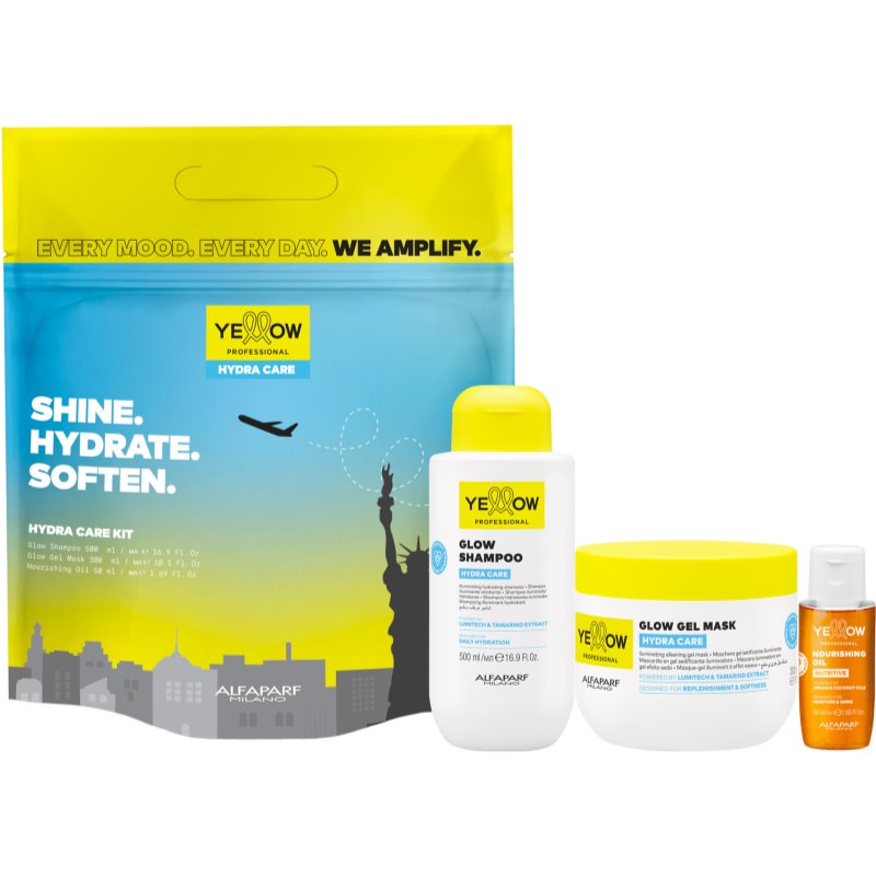 Yellow Professional Hydra Care Holiday Kit lote de regalo para todo tipo de cabello