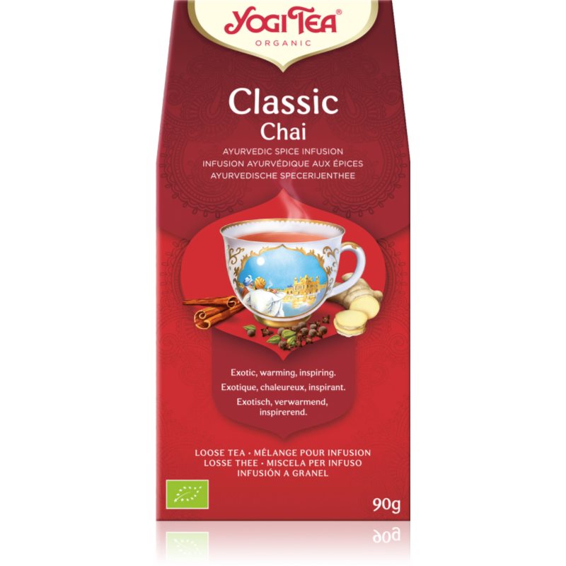 Yogi Tea Classic Chai BIO sypaný čaj 90 g