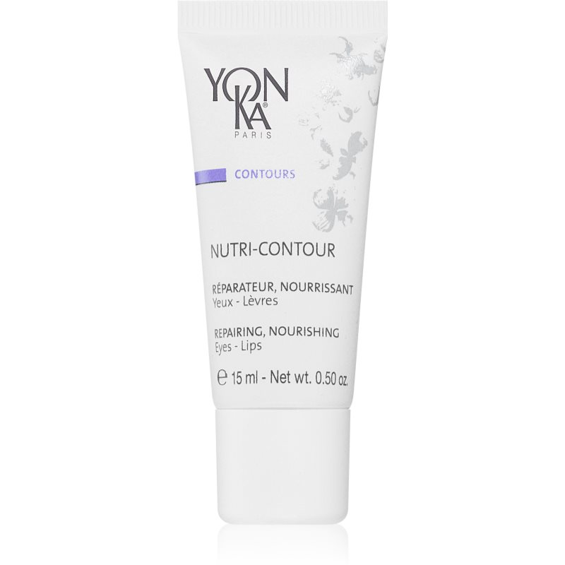 Yon-Ka Nutri-Contour подхранващ регенериращ крем за зоната около очите и устните 15 мл.