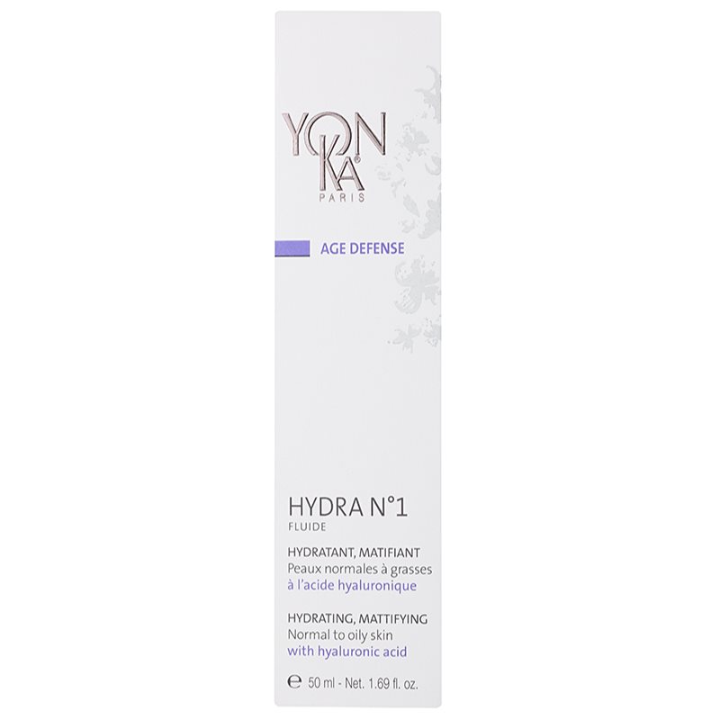 Yon-Ka Age Defense N°1 Moisturising Fluid With Mattifying Effect For Normal To Oily Skin 50 Ml