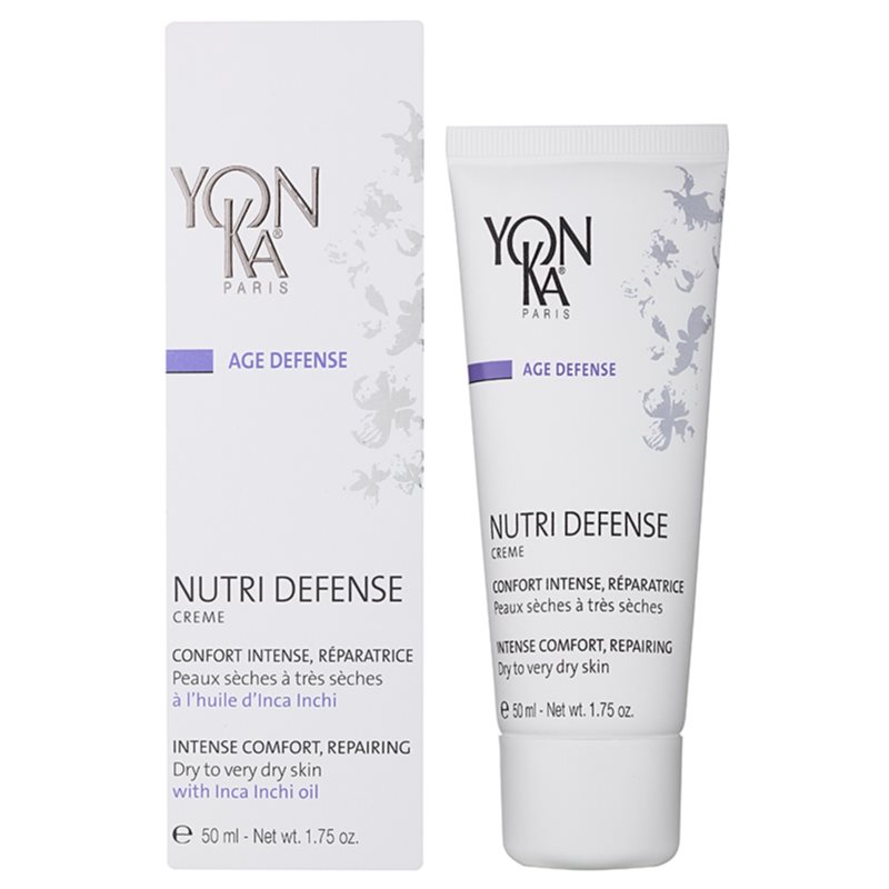 Yon-Ka Age Defense Nutri Intensive Age-renewal Creme For Dry And Very Dry Skin 50 Ml