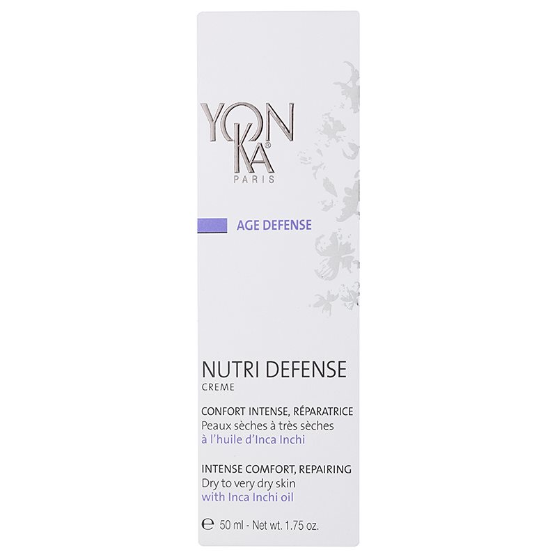 Yon-Ka Age Defense Nutri Intensive Age-renewal Creme For Dry And Very Dry Skin 50 Ml