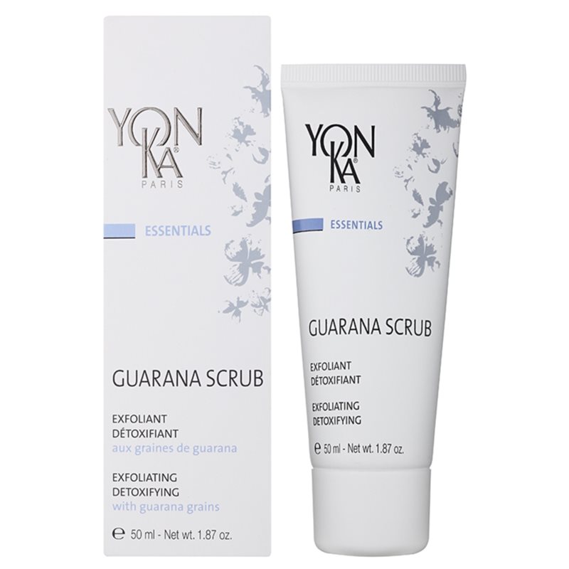 Yon-Ka Essentials Guarana Scrub Face Exfoliator With Detoxifying Effect 50 Ml