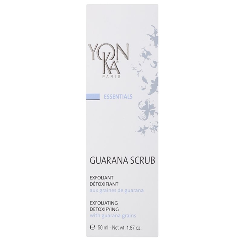 Yon-Ka Essentials Guarana Scrub Face Exfoliator With Detoxifying Effect 50 Ml