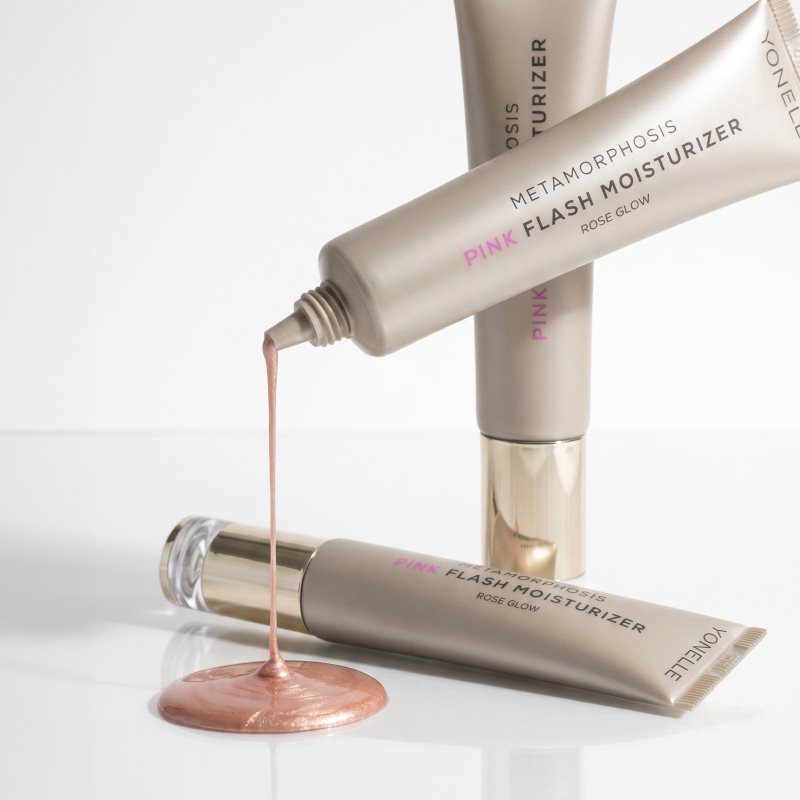 Yonelle Metamorphosis Pink Flash Moisturizer Feuchtigkeitscreme mit aufhellender Wirkung Farbton Rose Glow 25 ml (Bild 7)