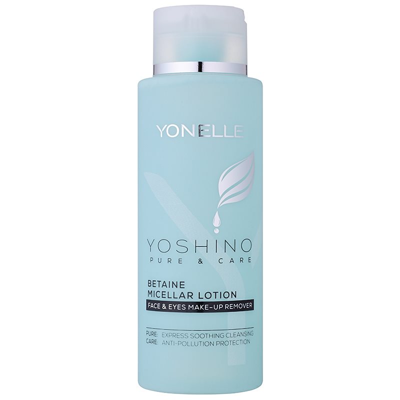 

Yonelle Yoshino Pure&Care міцелярна вода з бетаїном для інтенсивного зволоження