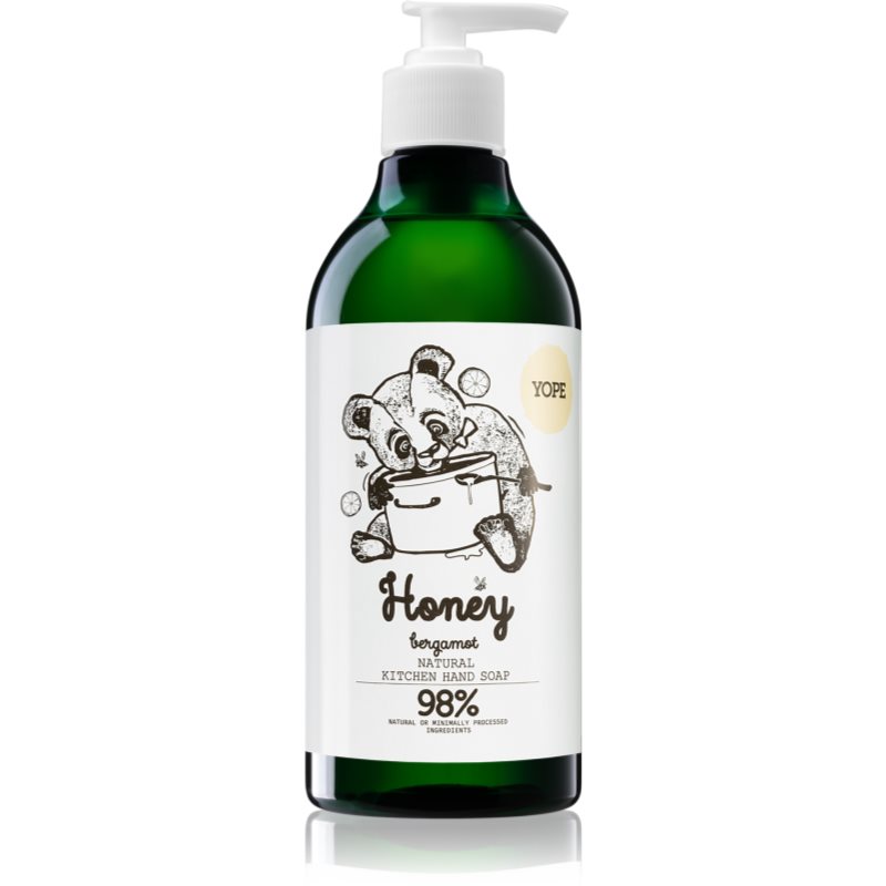 Yope Honey & Bergamot flüssige Seife für die Hände 500 ml