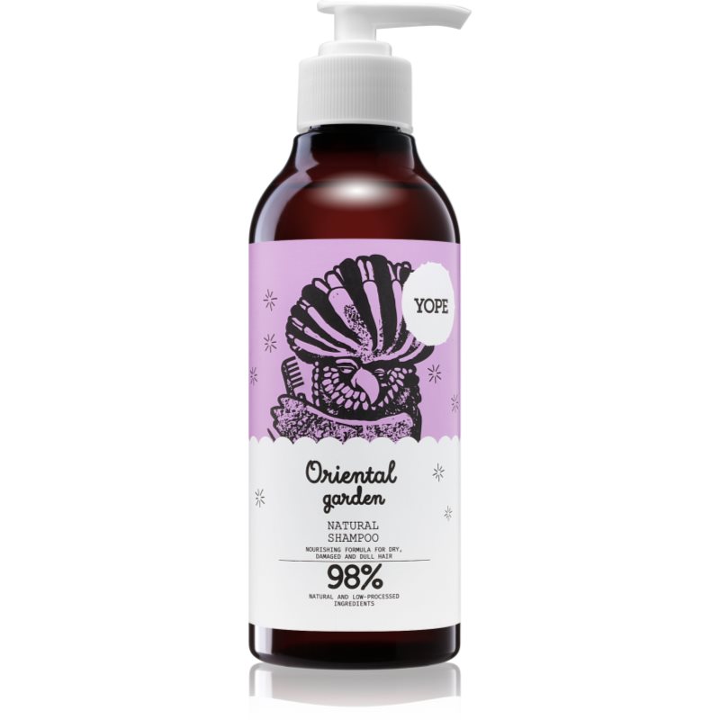 Yope Oriental Garden šampūnas sausiems ir pažeistiems plaukams 300 ml