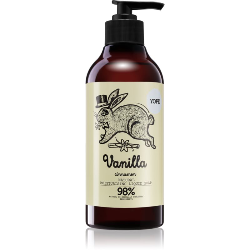 

Yope Vanilla & Cinnamon натуральне рідке мило для рук
