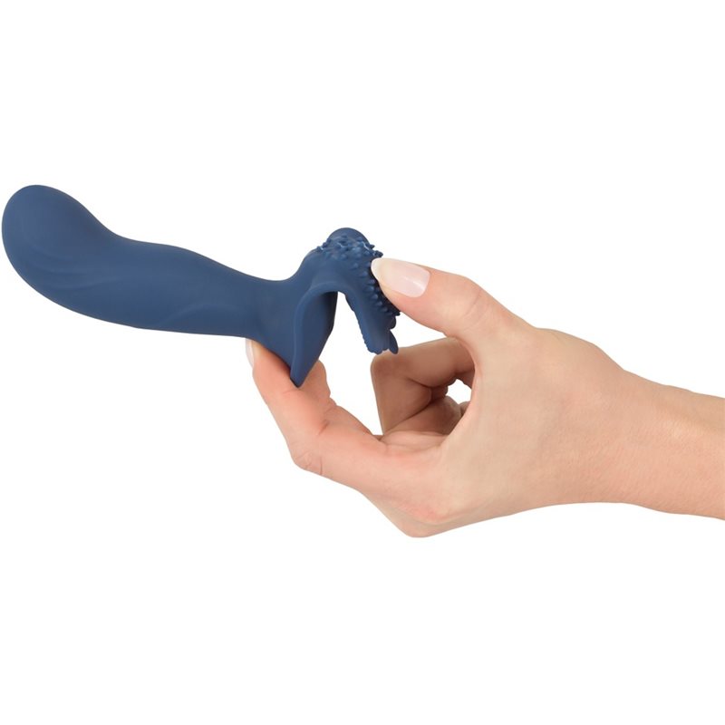 You2Toys Vibrating Butt Plug With Nubs Vibromasseur Anal Blue 11,7 Cm