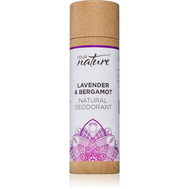 Your Nature Your Nature Natural Deodorant στερεό αποσμητικό Lavender & Bergamot 70 γρ