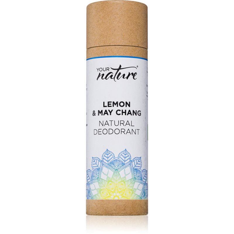E-shop Your Nature Natural Deodorant tuhý deodorant Lemon & May Chang 70 g