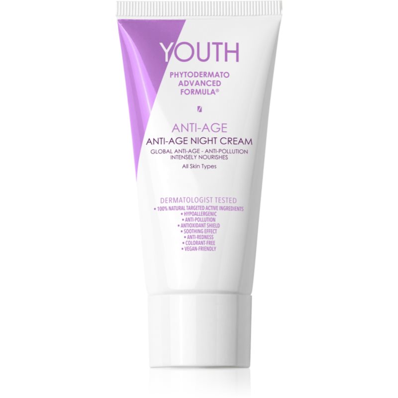 YOUTH Anti-Age Night Cream Regenererande nattkräm för mogen hud 50 ml unisex