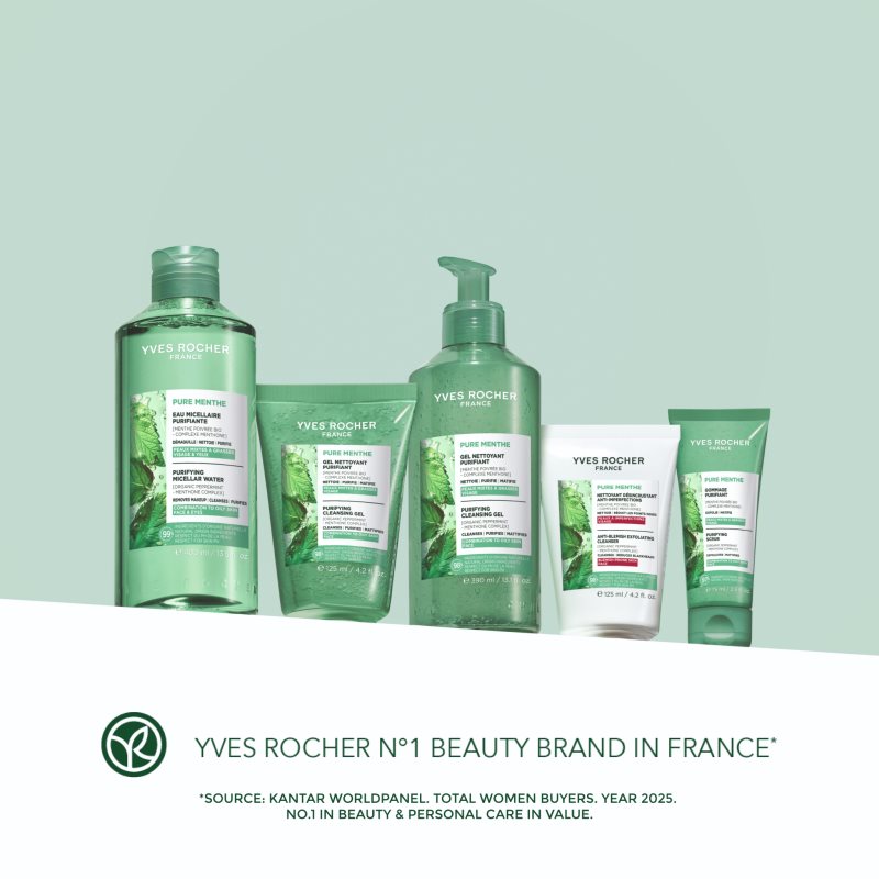 Yves Rocher Pure Menthe čistiaci peeling 75 ml