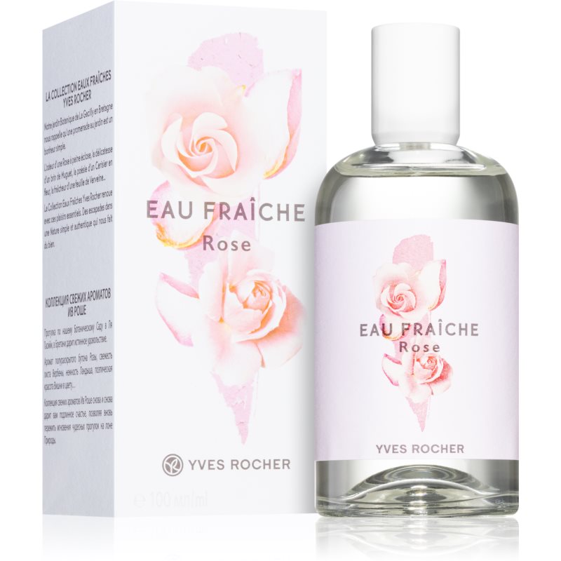 Yves Rocher Eau Fraiche Rose освіжаюча вода для жінок 100 мл