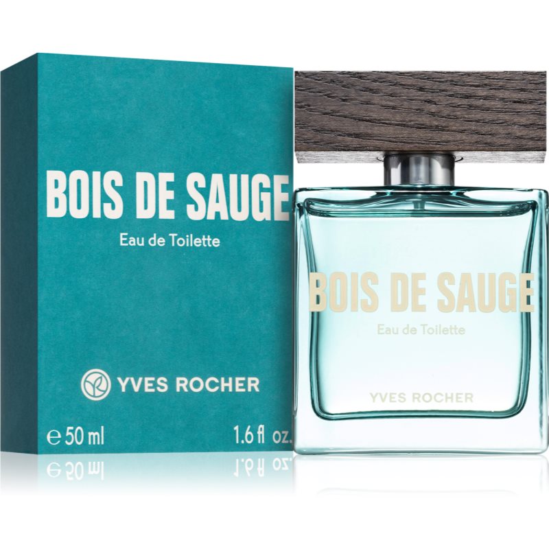 Yves Rocher Bois De Sauge туалетна вода для чоловіків 50 мл