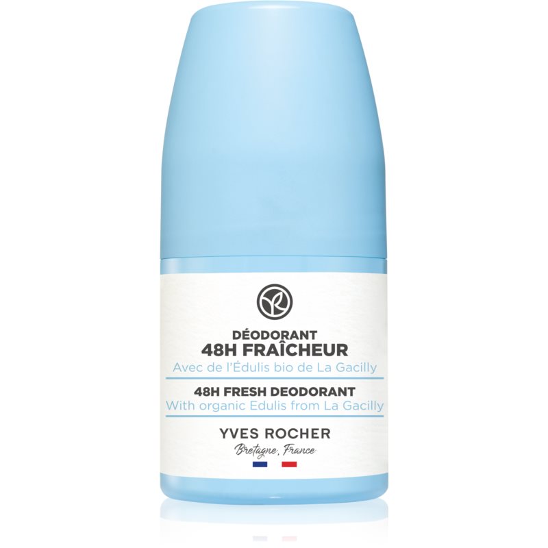 Yves Rocher 48 H Fresh osviežujúci guličkavý dezodorant roll-on 50 ml