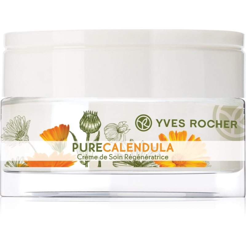 Yves Rocher Pure Calendula відновлюючий крем для шкіри обличчя 50 мл