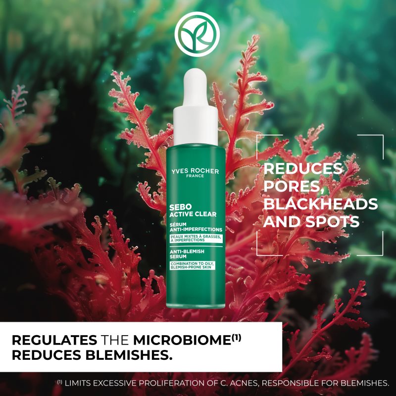 Yves Rocher Sebo Active Clear sérum proti nedokonalostiam pleti 30 ml