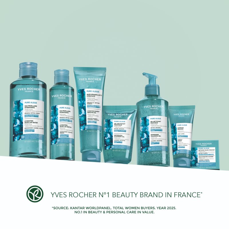 Yves Rocher Pure Algue Reinigungsgel mit einer erfrischenden Wirkung 390 ml (Bild 7)