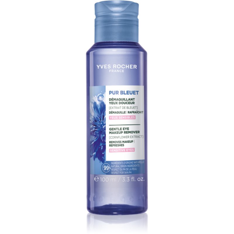 Yves Rocher Pur Bleuet jemný odličovač očí pre citlivé oči 100 ml