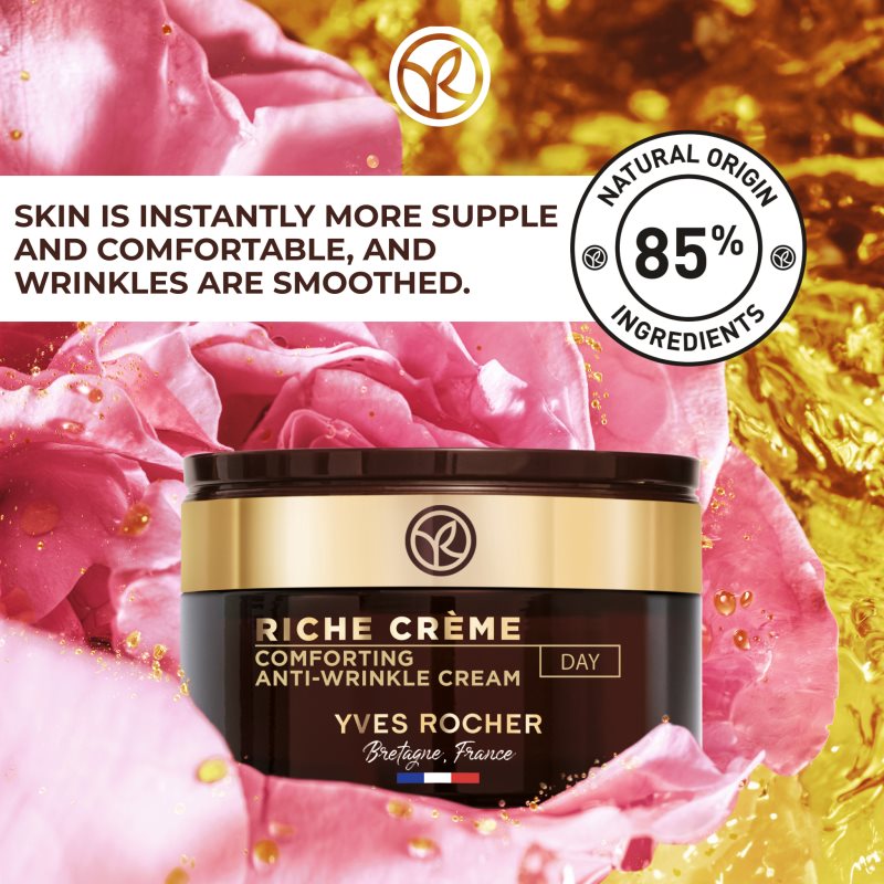 Yves Rocher Riche Créme denný protivráskový krém 50 ml