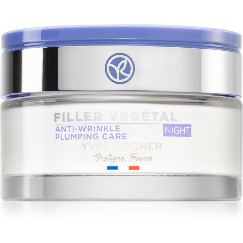 Yves Rocher Filler Végétal crema anti-rid de noapte cu efect matifiant 50 ml