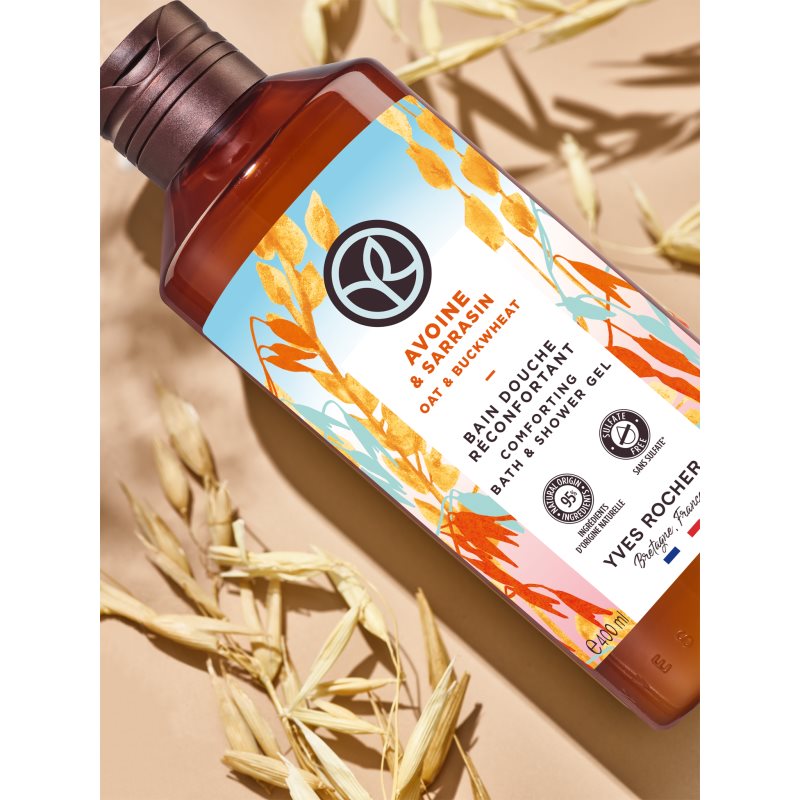 Yves Rocher Bain de Nature pflegendes Duschgel Oat & Buckwheat 400 ml