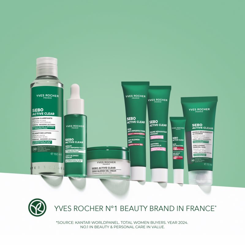 Yves Rocher Sebo Active Clear gelový krém proti nedokonalostem pleti 50 ml (obrázek 5)
