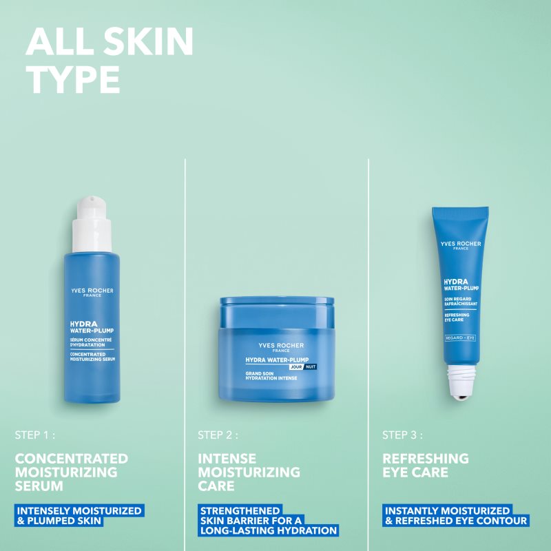Yves Rocher Hydra Water-Plump intenzívne hydratačné sérum 30 ml