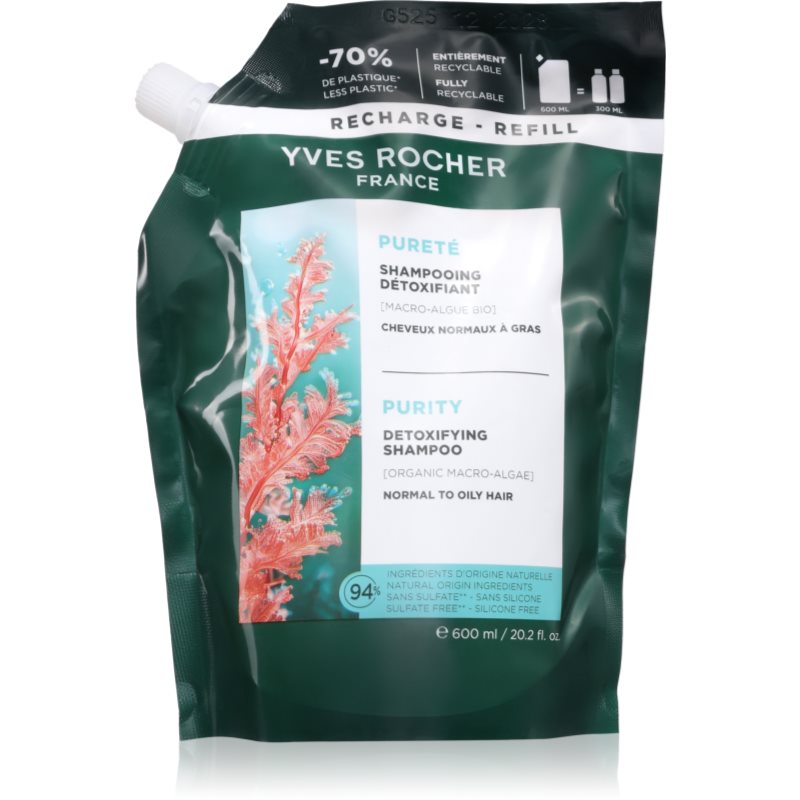 Yves Rocher Pureté reinigendes Detox-Shampoo 600 ml