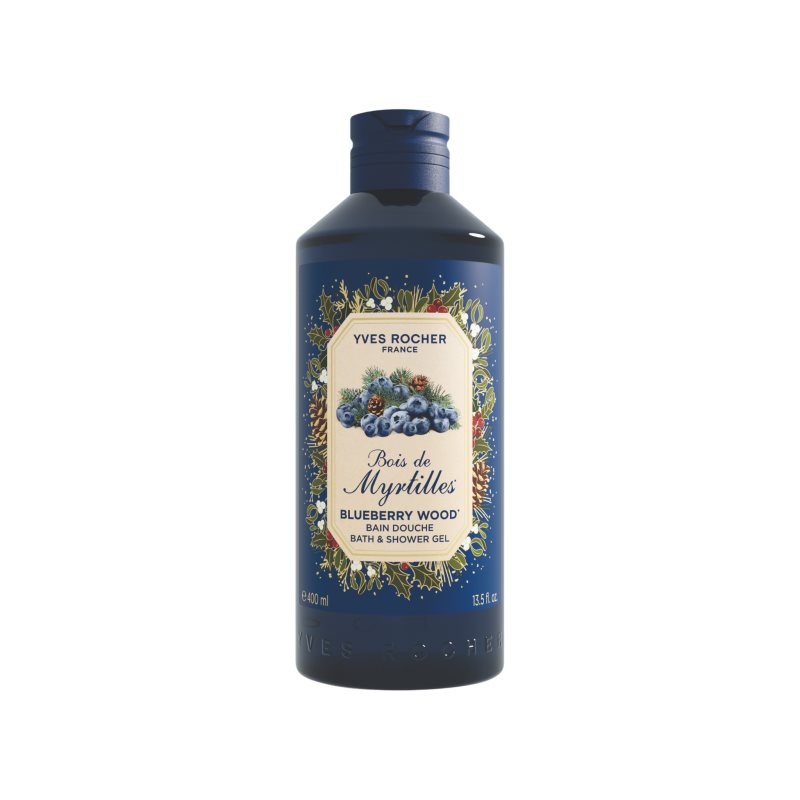 Yves Rocher Blueberry Wood Duschtvål 400 ml