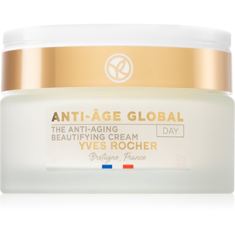 

Yves Rocher Anti-Age Global денний відновлюючий крем для сухої шкіри