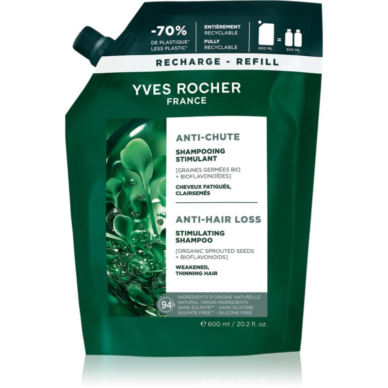 Yves Rocher ANTI-CHUTE šampon za okrepitev in rast las 600 ml
