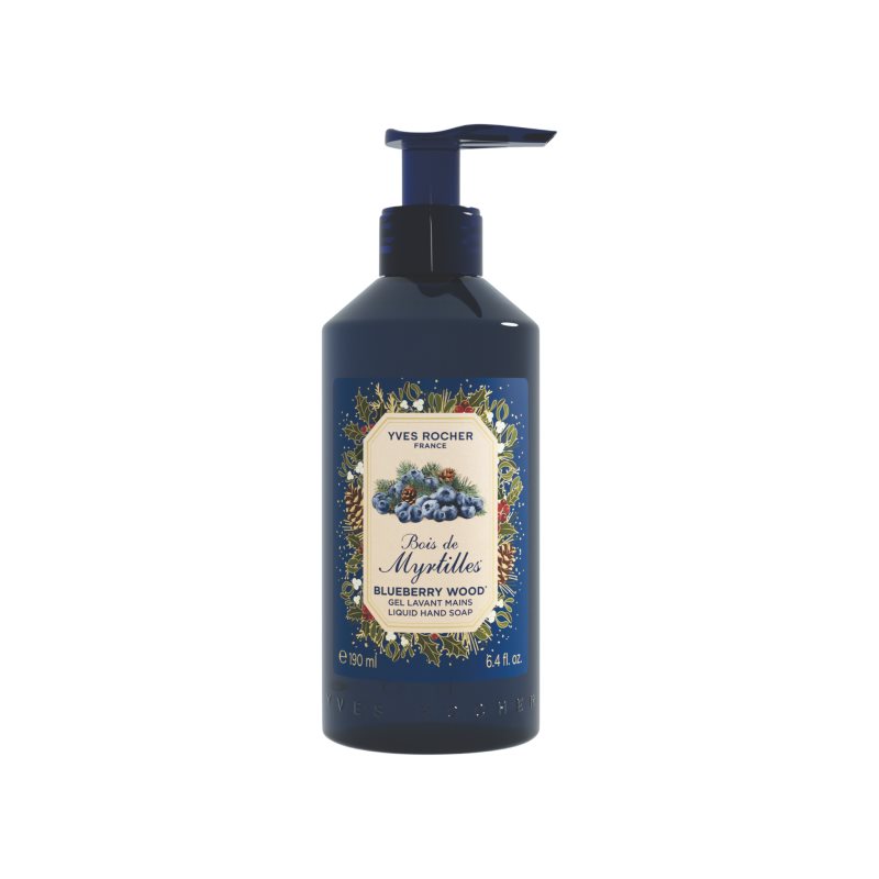 Yves Rocher Yves Rocher Blueberry Wood Săpun lichid pentru mâini 190 ml