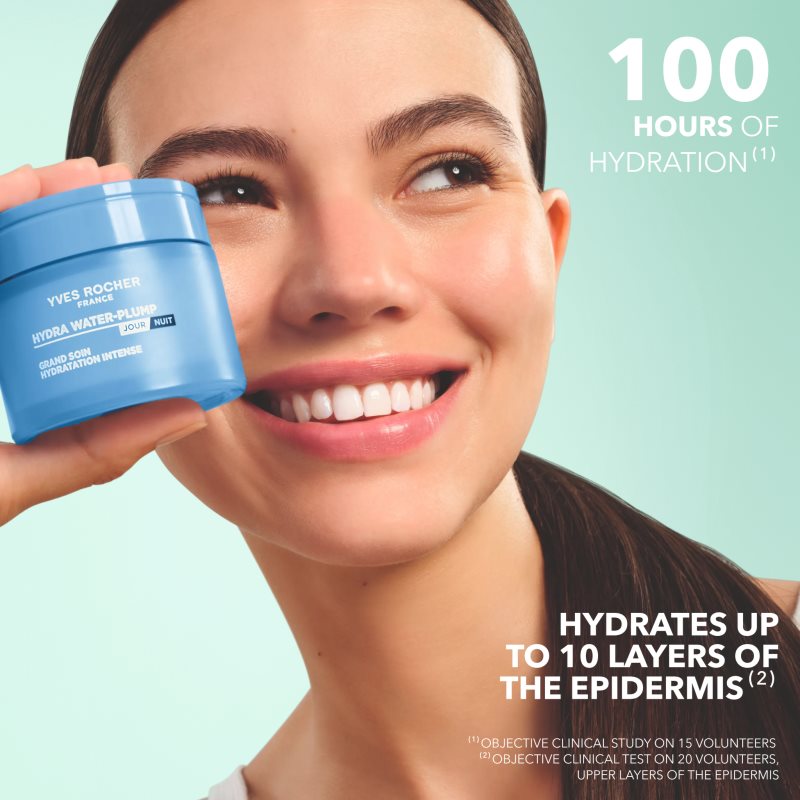 Yves Rocher Hydra Water-Plump intenzívna hydratačná starostlivosť 75 ml