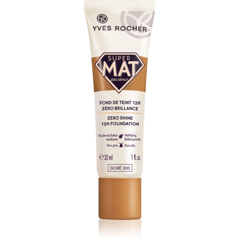 

Yves Rocher Zéro Défaut Super Matte матуючий тональний крем відтінок 300 Doré