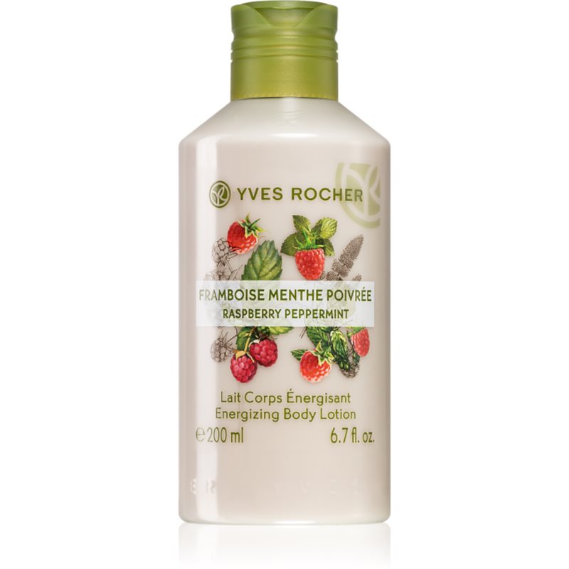 Yves Rocher Raspberry & Mint telové mlieko 200 ml